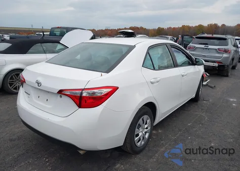 2016 Toyota Corolla L из США, поврежденный, VIN 2T1BURHE1GC679679